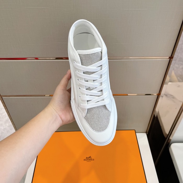 Hermes Mens Casual Shoes Fashion Sneakers Luxury Brand with Original Box