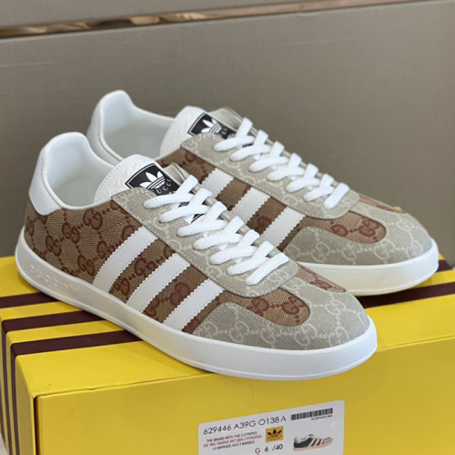 Gucci Adidas Gazelle Mens Shoes Sneakers Luxury Brand Men's GG sneaker with Original Box