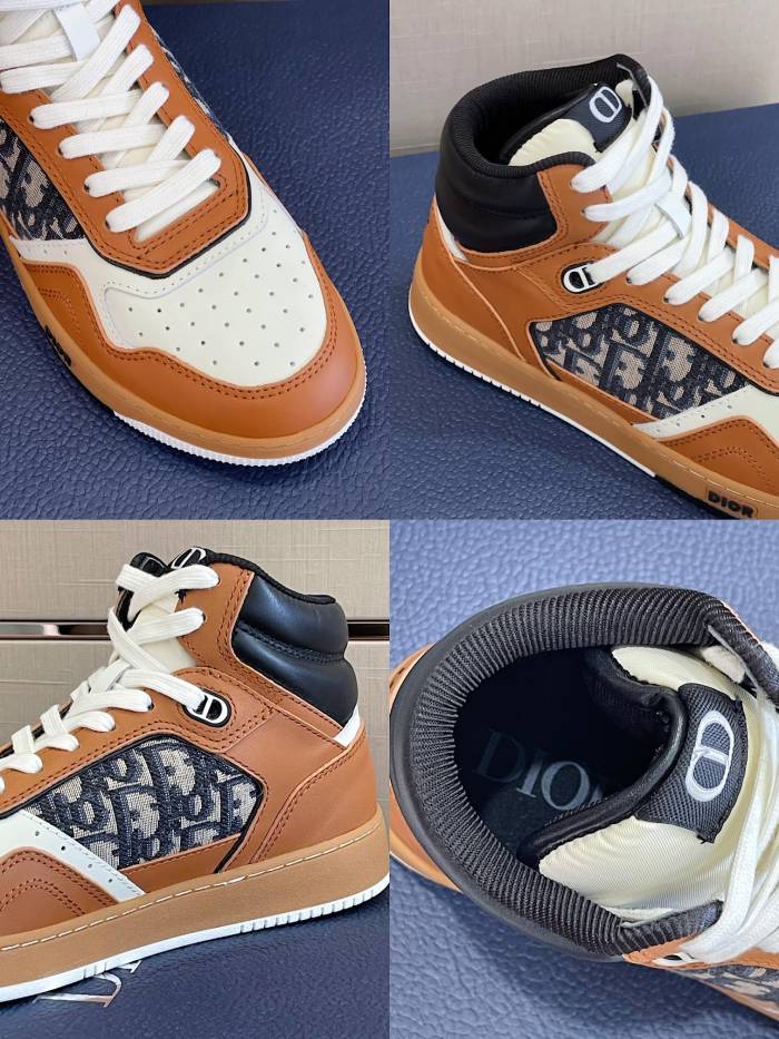Dior Men Shoes Sneakers Luxury B27 Sneaker Fashion Sneakers Lace-Up with Original Box