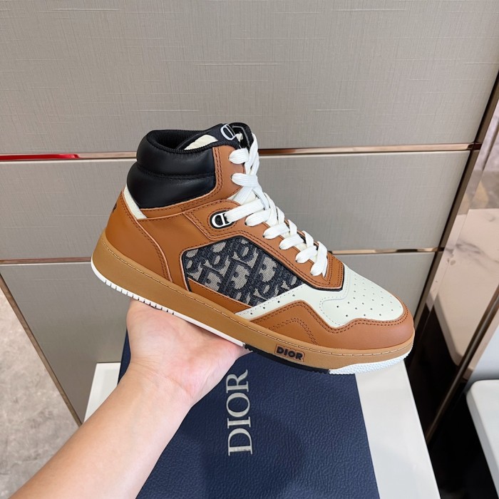 Dior Men Shoes Sneakers Luxury B27 Sneaker Fashion Sneakers Lace-Up with Original Box