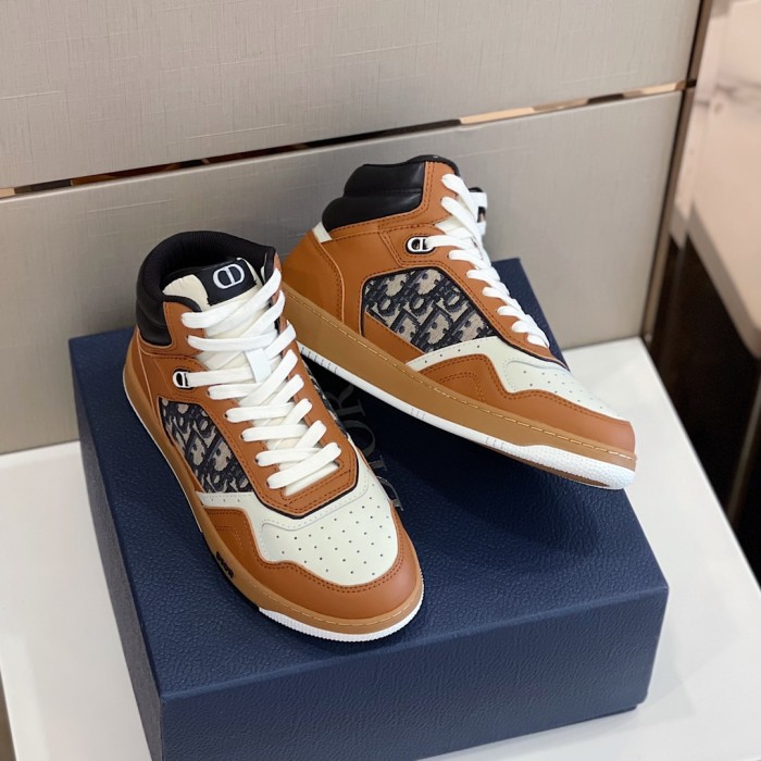 Dior Men Shoes Sneakers Luxury B27 Sneaker Fashion Sneakers Lace-Up with Original Box