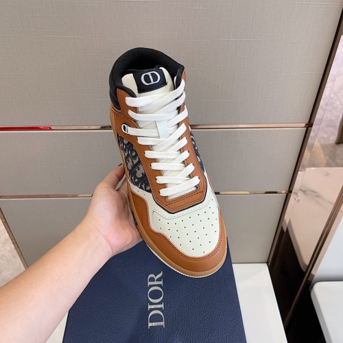 Dior Men Shoes Sneakers Luxury B27 Sneaker Fashion Sneakers Lace-Up with Original Box