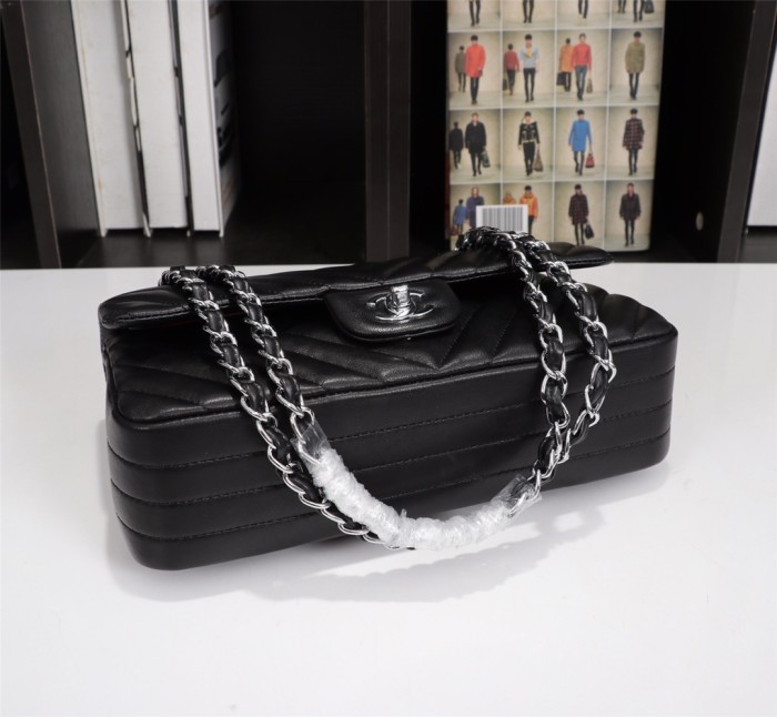 Chanel Womens Bags Crossbody Bag Classic CF Luxury Brand with Original Box