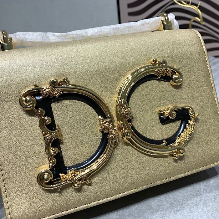 Dolce&Gabbana Womens Bags Shoulder Bag in quilted nappa leather Luxury Brand with Original Box