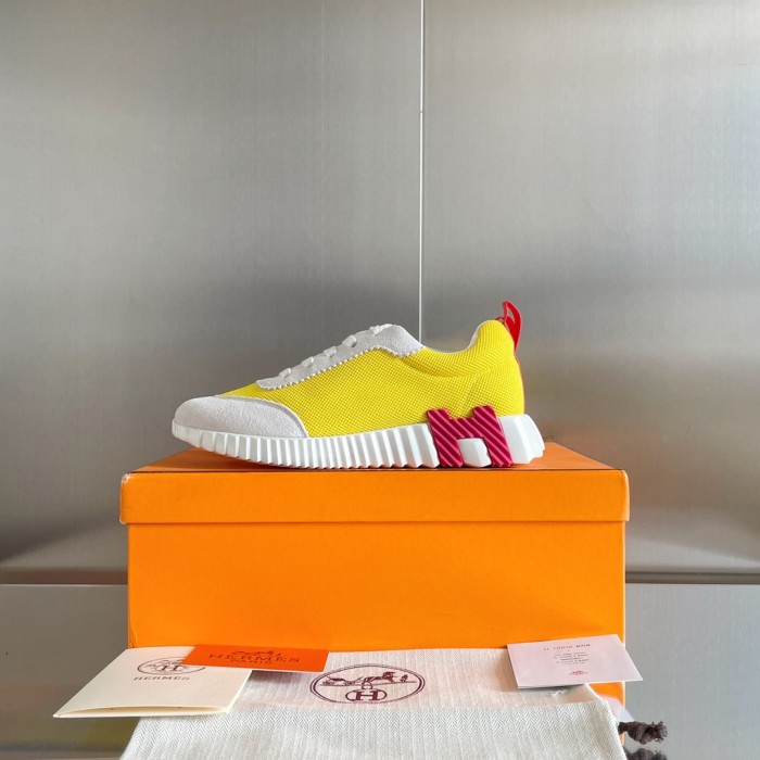 Hermes Mens Casual Shoes Fashion Sneakers Luxury Brand with Original Box