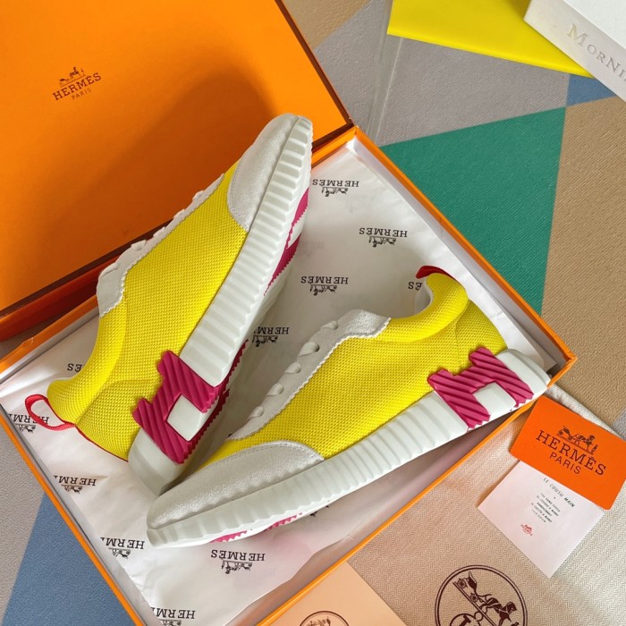 Hermes Mens Casual Shoes Fashion Sneakers Luxury Brand with Original Box
