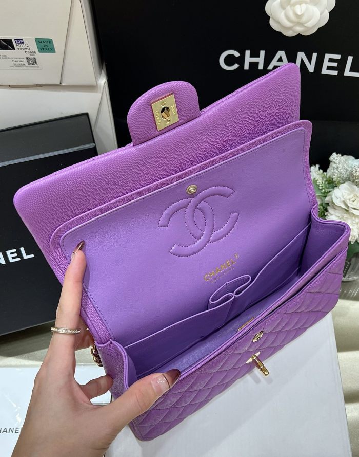 Chanel Womens Bags Crossbody Bag Classic CF Luxury Brand with Original Box