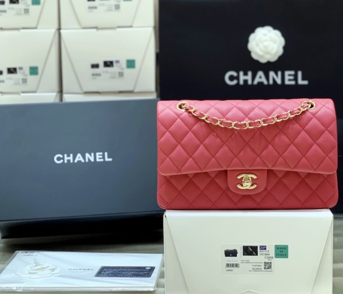 Chanel Womens Bags Crossbody Bag Classic CF Luxury Brand with Original Box