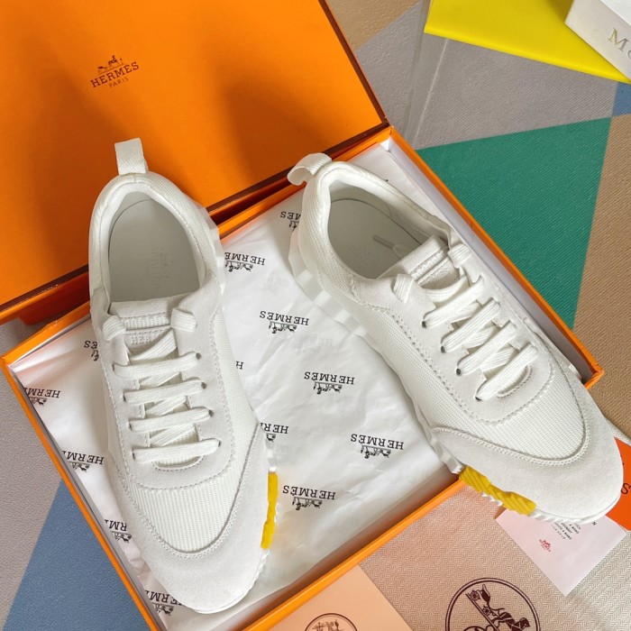 Hermes Mens Casual Shoes Fashion Sneakers Luxury Brand with Original Box