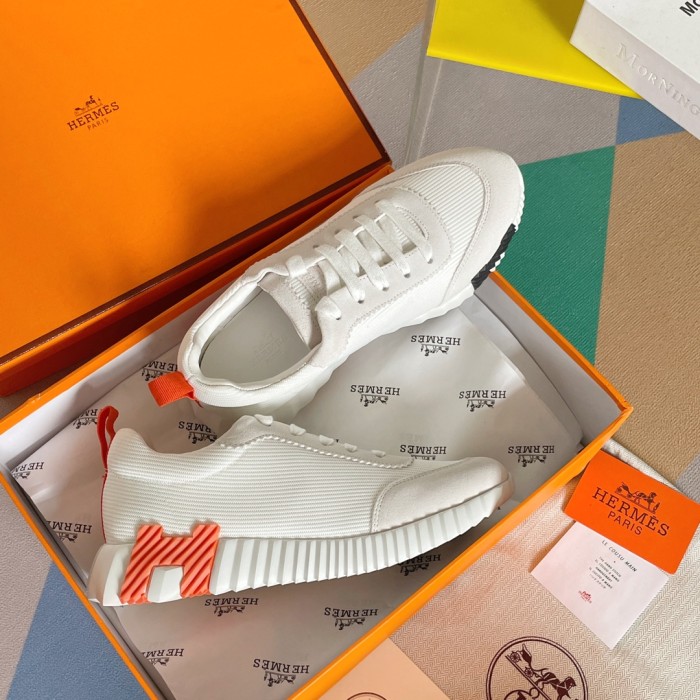 Hermes Mens Casual Shoes Fashion Sneakers Luxury Brand with Original Box