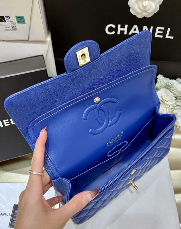Chanel Womens Bags Crossbody Bag Classic CF Luxury Brand with Original Box