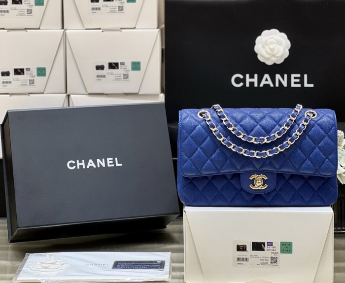 Chanel Womens Bags Crossbody Bag Classic CF Luxury Brand with Original Box