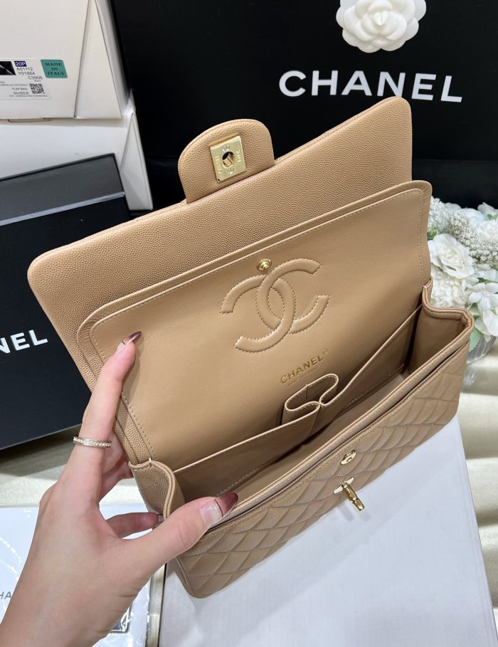 Chanel Womens Bags Crossbody Bag Classic CF Luxury Brand with Original Box