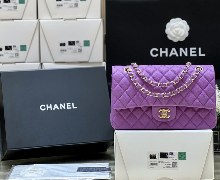 Chanel Womens Bags Crossbody Bag Classic CF Luxury Brand with Original Box