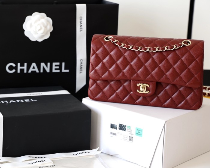 Chanel Womens Bags Crossbody Bag Classic CF Luxury Brand with Original Box