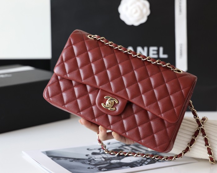 Chanel Womens Bags Crossbody Bag Classic CF Luxury Brand with Original Box