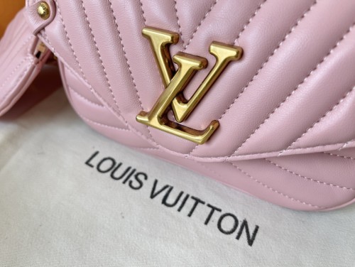 Louis Vuitton Womens Bags Shoulder Bag Luxury Brand LOUIS VUITTON NEW WAVE MULTI-POCHETTE Khaki with Original Box M56471