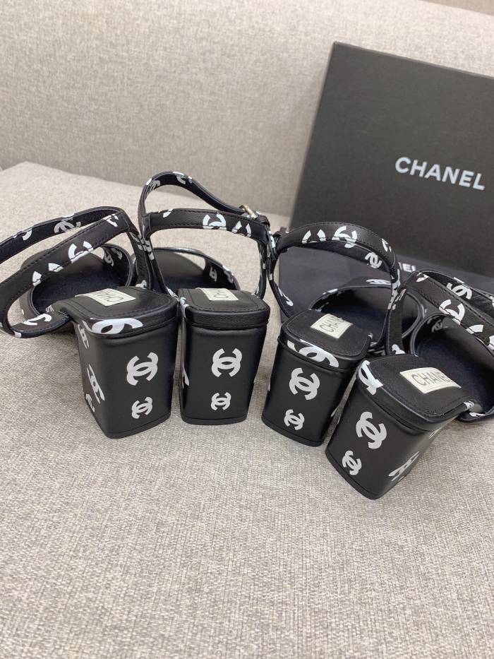 Chanel Womens Shoes Sandals Slippers Luxury Brand Design with Original Box Women Sandals 3cm 6cm 7cm Heel