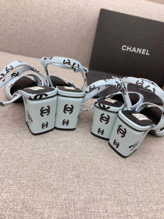 Chanel Womens Shoes Sandals Slippers Luxury Brand Design with Original Box Women Sandals 3cm 6cm 7cm Heel