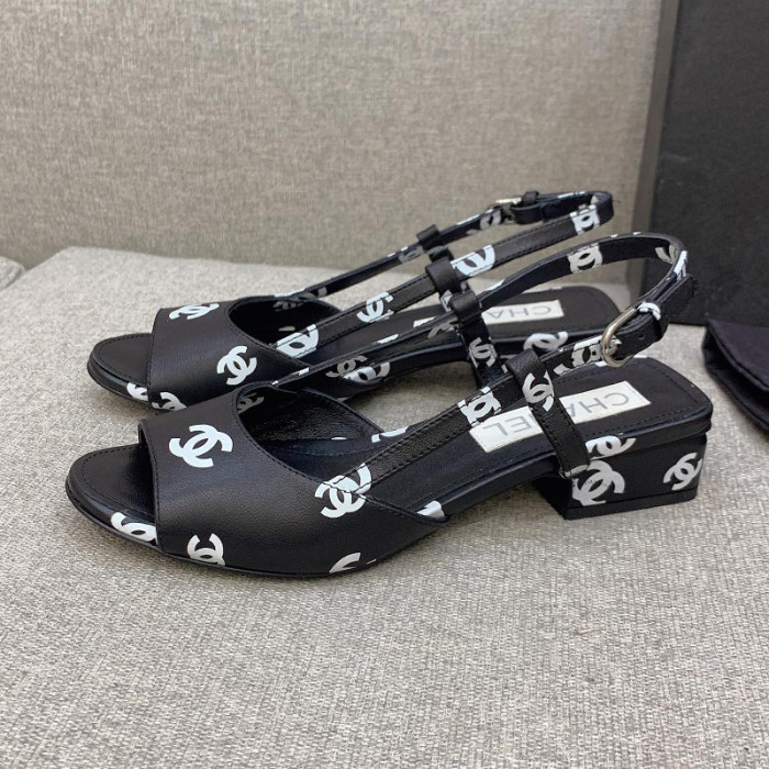 Chanel Womens Shoes Sandals Slippers Luxury Brand Design with Original Box Women Sandals 3cm 6cm 7cm Heel