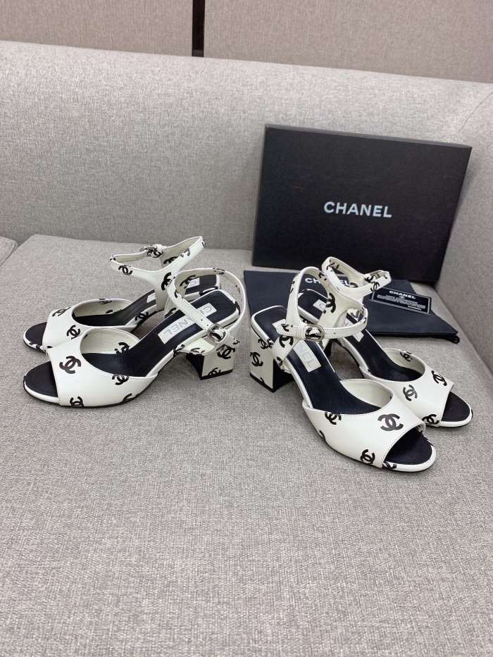 Chanel Womens Shoes Sandals Slippers Luxury Brand Design with Original Box Women Sandals 3cm 6cm 7cm Heel