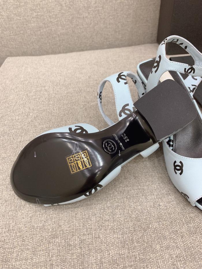 Chanel Womens Shoes Sandals Slippers Luxury Brand Design with Original Box Women Sandals 3cm 6cm 7cm Heel