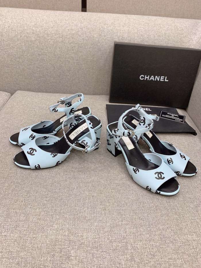 Chanel Womens Shoes Sandals Slippers Luxury Brand Design with Original Box Women Sandals 3cm 6cm 7cm Heel