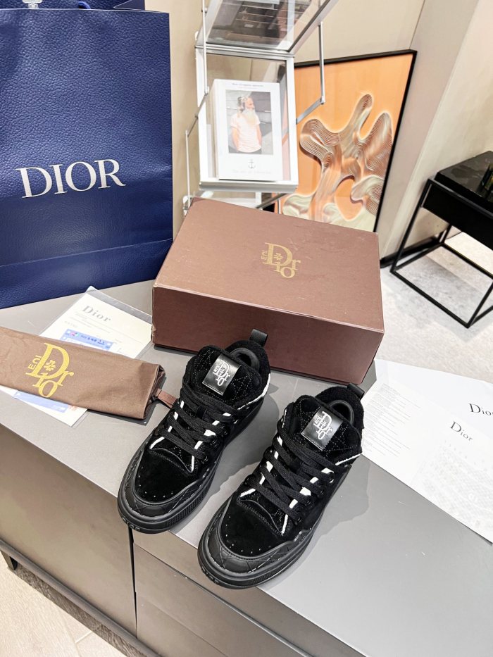 Dior Women Shoes Sneakers Casual Luxury Brand with Original Box