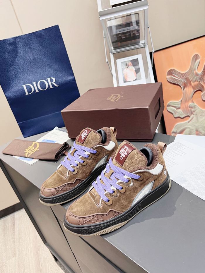 Dior Women Shoes Sneakers Casual Luxury Brand with Original Box