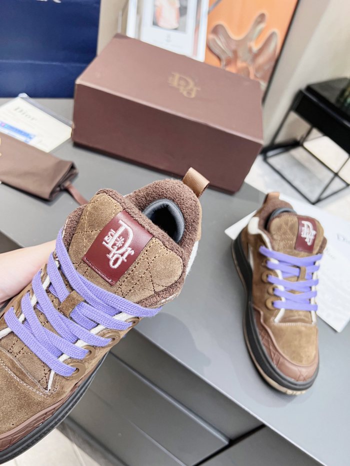 Dior Women Shoes Sneakers Casual Luxury Brand with Original Box