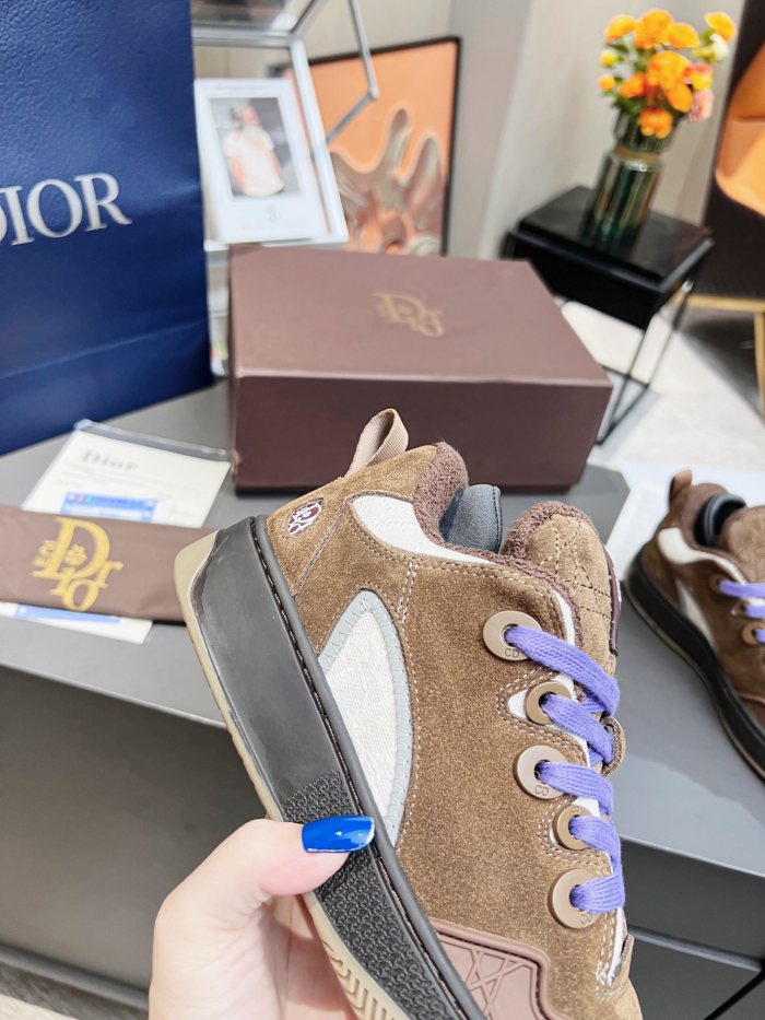 Dior Women Shoes Sneakers Casual Luxury Brand with Original Box