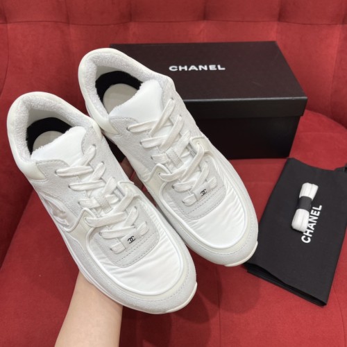 Chanel Women Shoes Sneakers Luxury Brand Sports Shoes Breathable Design with Original Box