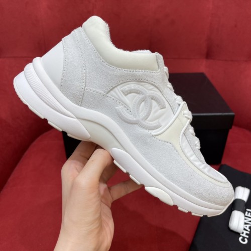 Chanel Women Shoes Sneakers Luxury Brand Sports Shoes Breathable Design with Original Box