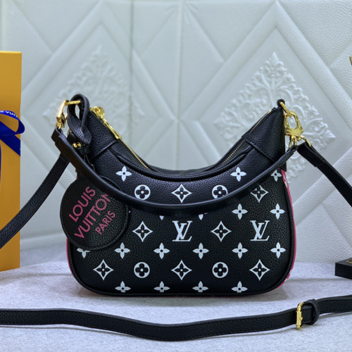 Louis Vuitton Womens Bags Handbags Luxury Brand LV BAGATELLE M46091 with Original Box Printed and embossed grained cowhide leather