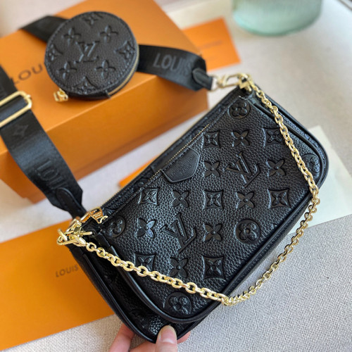 Louis Vuitton Womens Bags Clutch Wallets Luxury Brand Fashion Type Messenger Bags MULTI POCHETTE ACCESSOIRES m44823