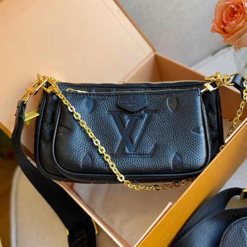 Louis Vuitton Womens Bags Clutch Wallets Luxury Brand Fashion Type Messenger Bags MULTI POCHETTE ACCESSOIRES m44823