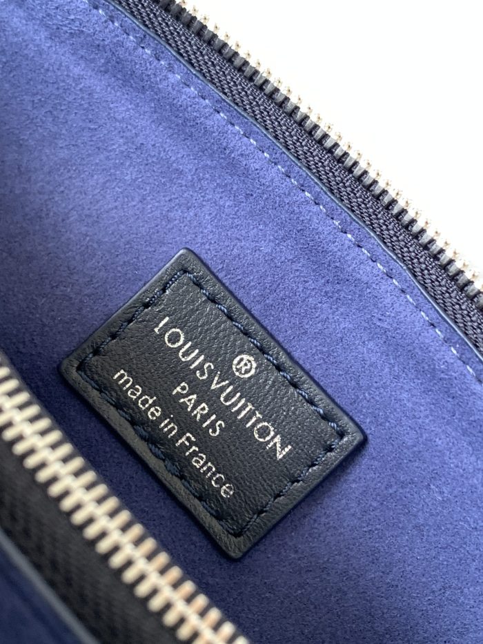 Louis Vuitton Womens Bags Messenger Shoulder Bags Luxury Brand COUSSIN PM M20379 with Original Box Marine Blue Monogram embossed puffy lambskin