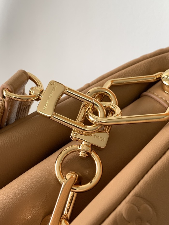 Louis Vuitton Womens Bags Messenger Shoulder Bags Luxury Brand COUSSIN PM M20379 with Original Box Monogram embossed puffy lambskin