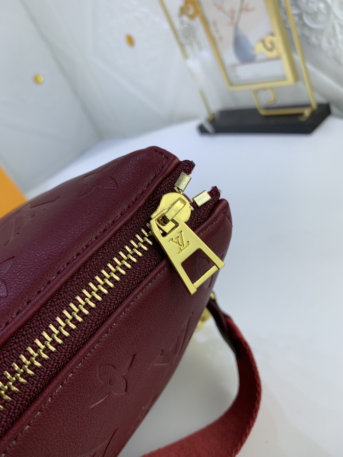 Louis Vuitton Womens Bags Messenger Shoulder Bags Luxury Brand COUSSIN PM M20379 with Original Box Monogram embossed puffy lambskin