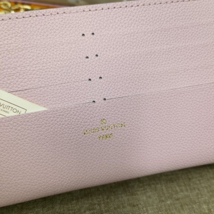 Louis Vuitton Womens Bags Shoulder Messenger Bag Luxury Brand FÉLICIE POCHETTE leather with Original Box