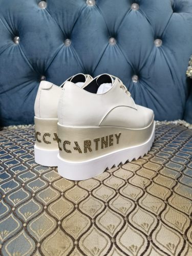 Stella Mccartney Womens Shoes Fashion Type with 7.5cm Heel Casual Shoes Luxury Brand with Original Box