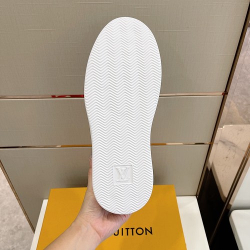 Louis Vuitton Men Shoes Fashion Sneakers RIVOLI Beverly Hills MOCASSIN Luxury Brand Casual Shoes with Original Box