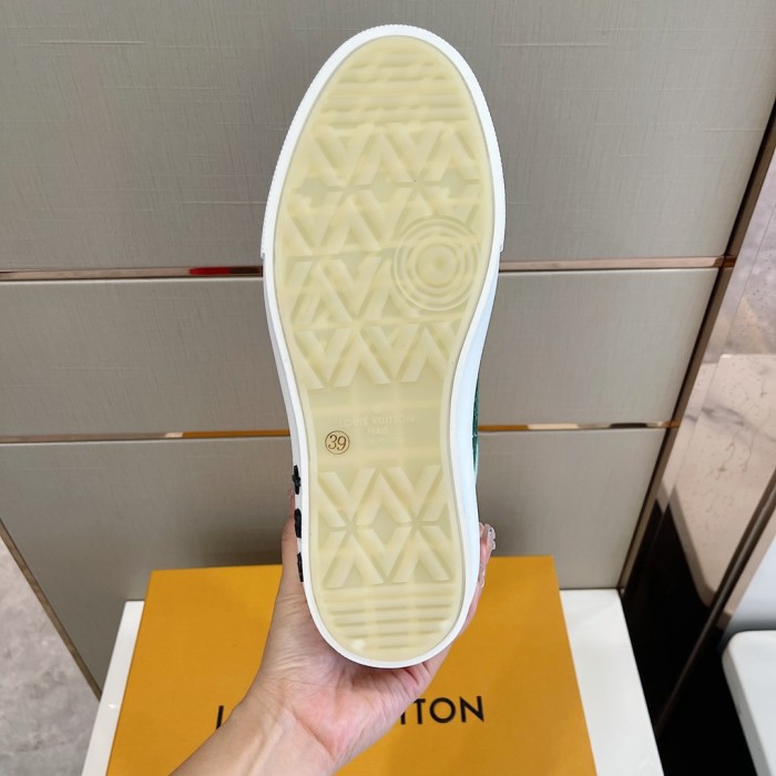 Louis Vuitton Men Shoes Sneakers Luxury Brand LV OLLIE SNEAKER with Original Box