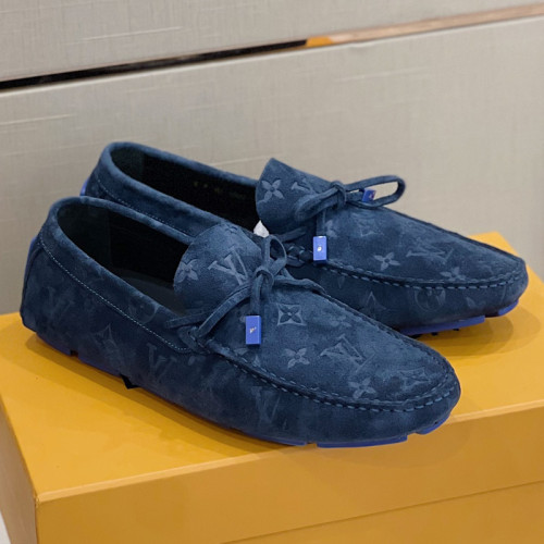 Louis Vuitton Men Shoes Luxury Brand LV Loafers Shoes with Original Box MONTE CARLO DRIVER MOCCASINS 1A8F7B