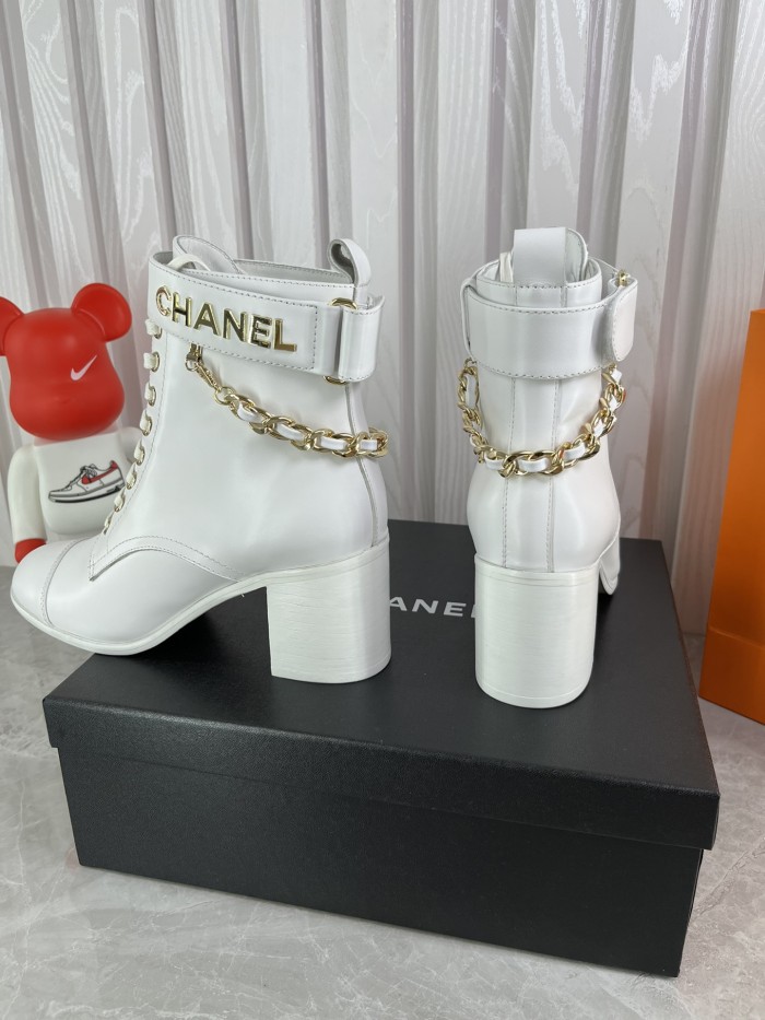 Chanel Womens Shoes Boots Luxury Brand Design with Original Box Women Fashion Ankle Boots 6cm Heel