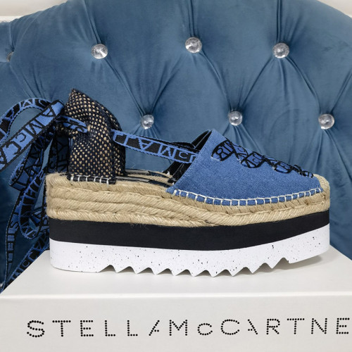 Stella Mccartney Womens Shoes Fashion Type with 7.5cm Heel Casual Shoes Luxury Brand with Original Box