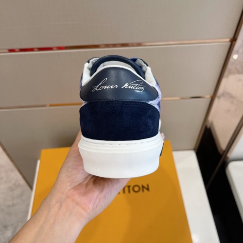 Louis Vuitton Men Shoes Sneakers Luxury Brand LV OLLIE SNEAKER with Original Box