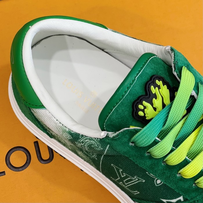 Louis Vuitton Men Shoes Sneakers Luxury Brand LV OLLIE SNEAKER with Original Box