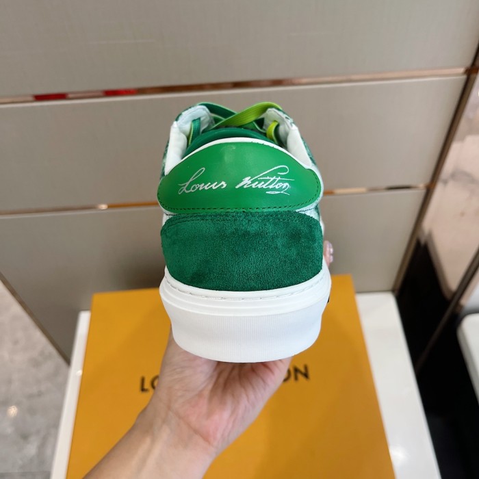Louis Vuitton Men Shoes Sneakers Luxury Brand LV OLLIE SNEAKER with Original Box