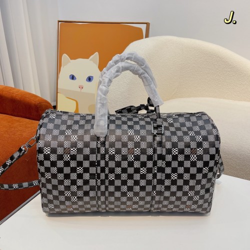 Louis Vuitton Womens and Mens Unisex Bags Luxury Brand KEEPALL BANDOULIÈRE 45 without Original Box M42426